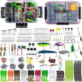 Fishing Lures 450 Pc Kit with Tackle Box - Complete Tackle Set