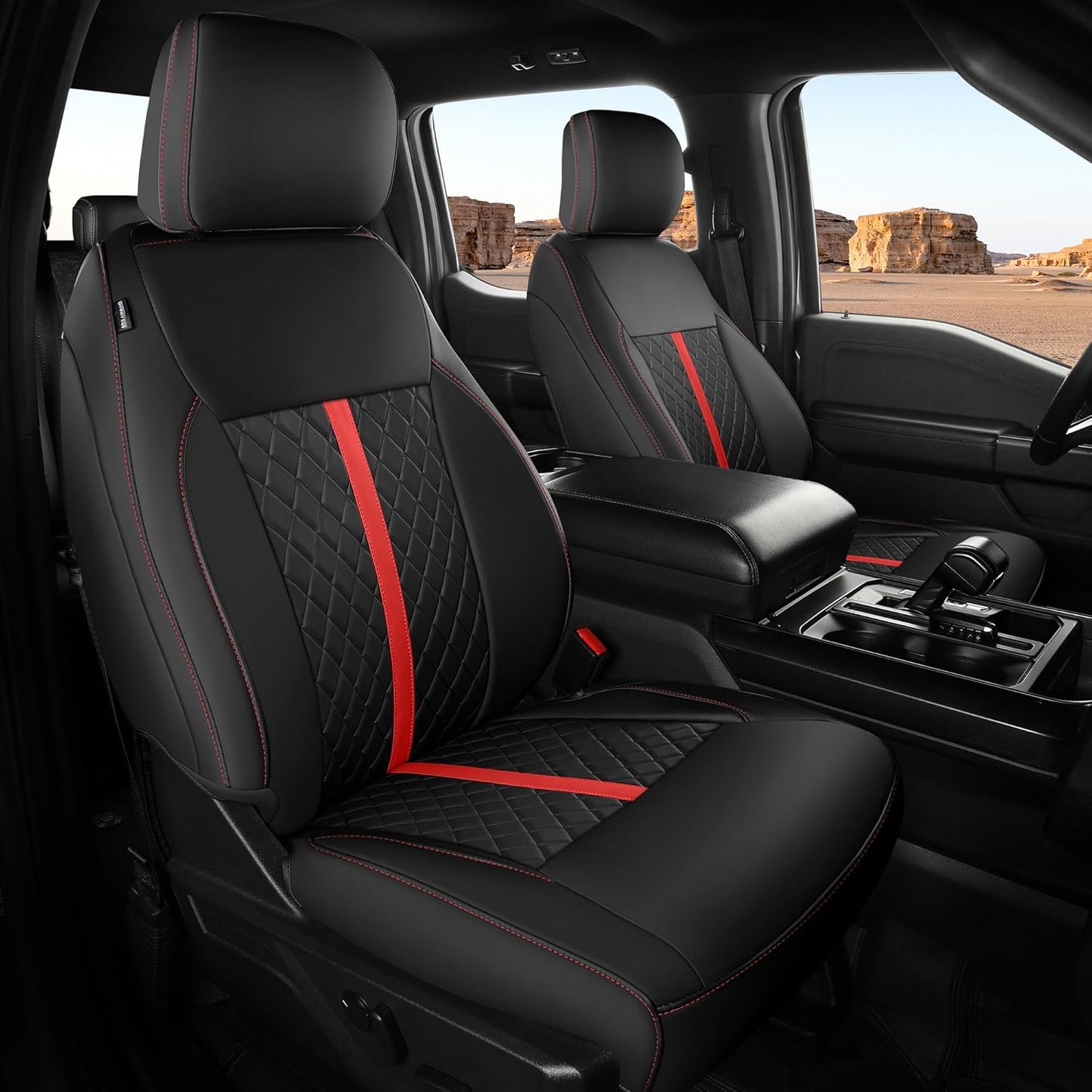 Custom Leather Seat Covers for Ford F150 F250 F350 2021-2025