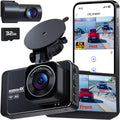 PGYIOO 4K+2.5K Front & Rear Dash Cam - Night Vision & 24H Parking