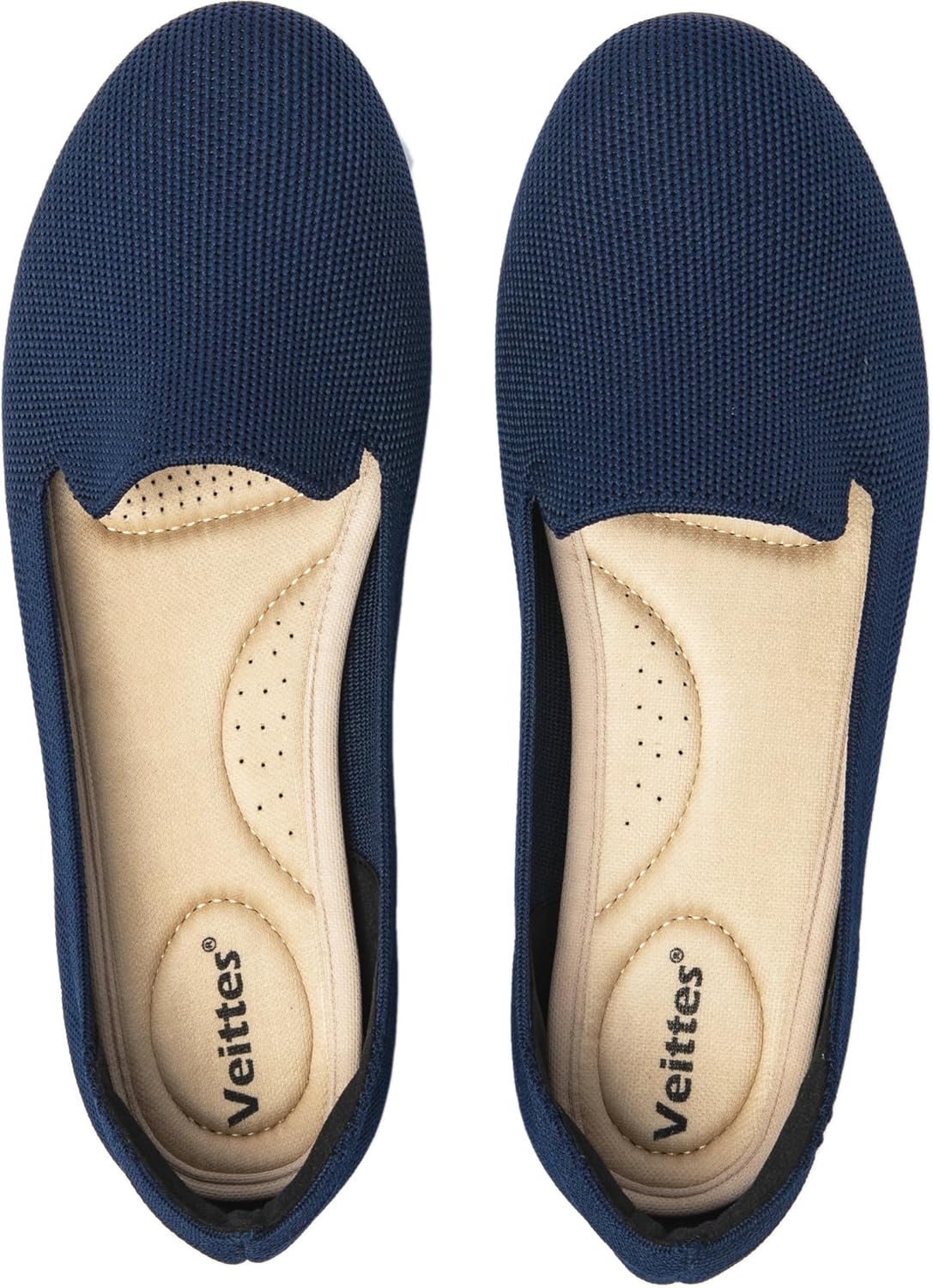 Veittes Women's Wide Width Flats Shoes for Comfort and Style
