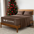 Mellanni Extra Deep King Sheets - Ultra Soft, Cooling Bed Set