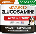 Advanced Glucosamine Hip & Joint Supplement for Senior Dogs - Bacon