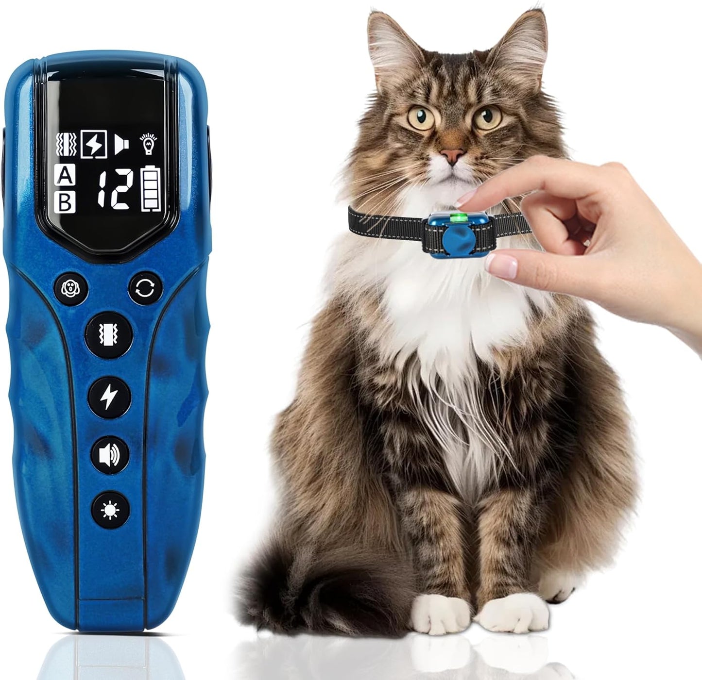 Tiniest Small Cat Shock Collar with 2000ft Remote for Training