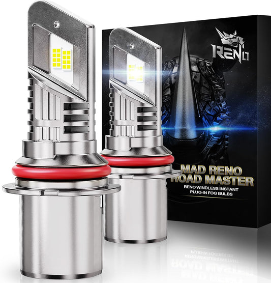 RENO 9007 Fog Light Bulbs for Enhanced Visibility and Safety