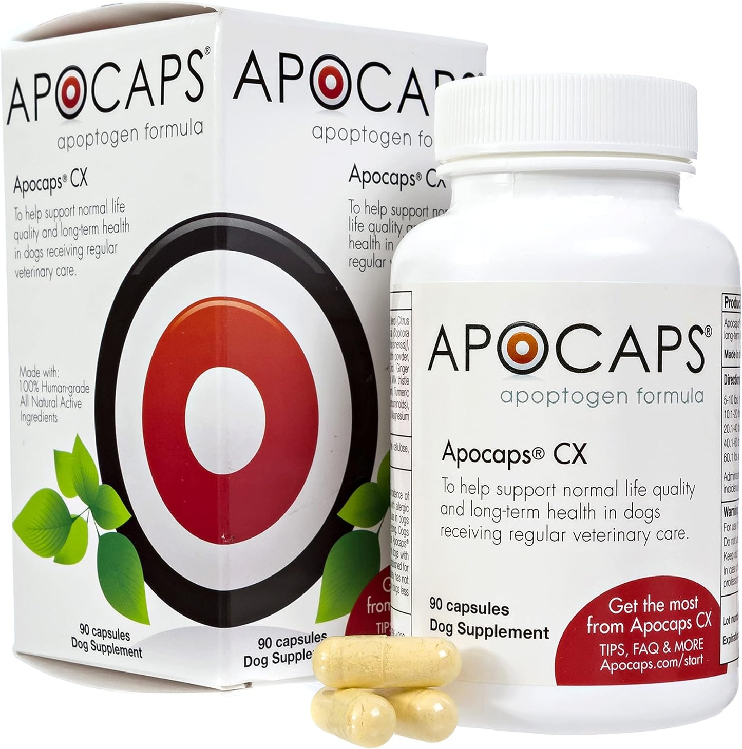 Apocaps CX Apoptogen Formula for Dogs - Supports Apoptosis Levels