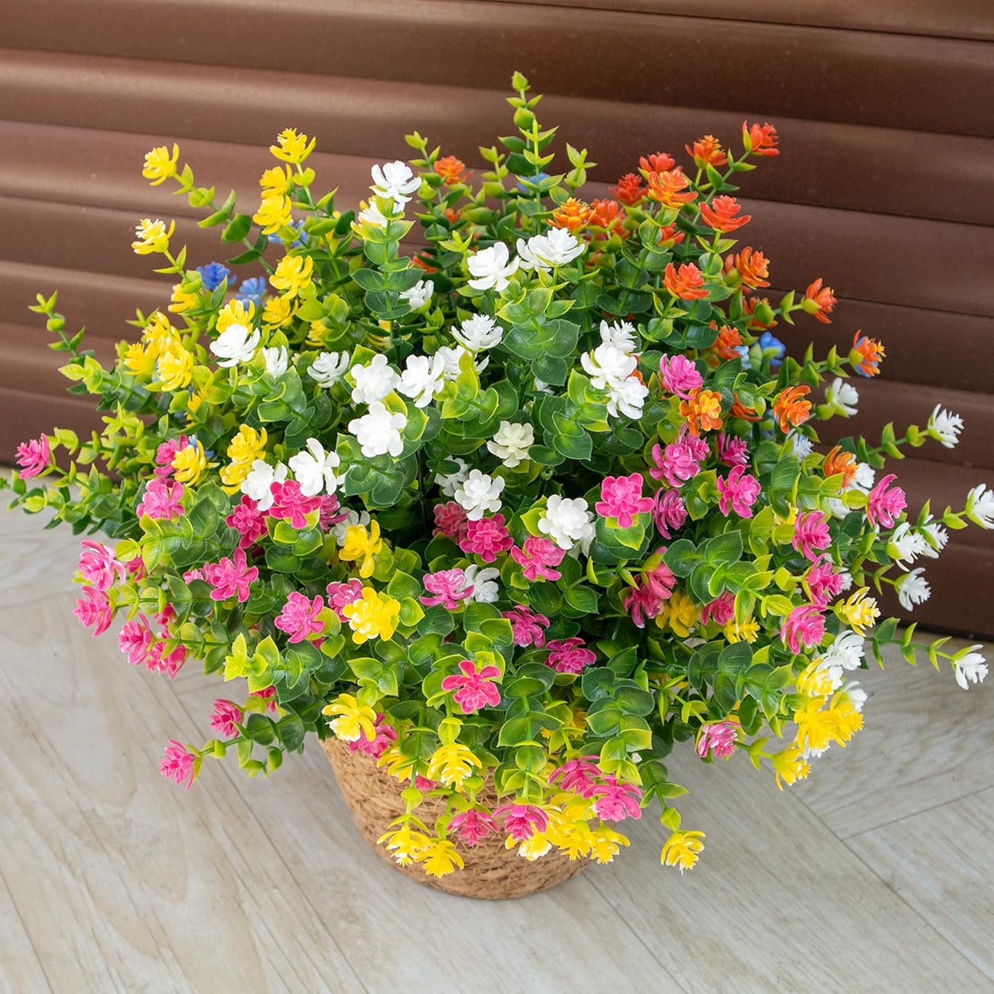 Artificial Flowers Outdoors for Stunning Garden Decor Ideas