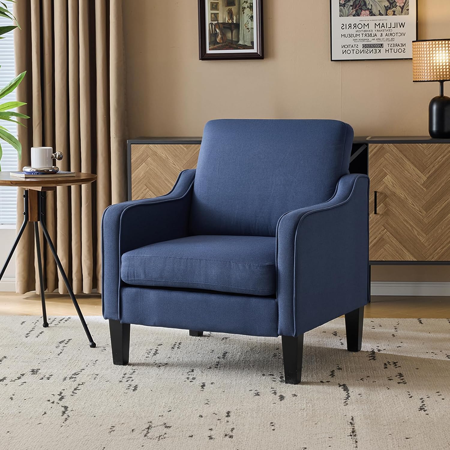 VINGLI Mid Century Modern Accent Chair for Living Room Comfort