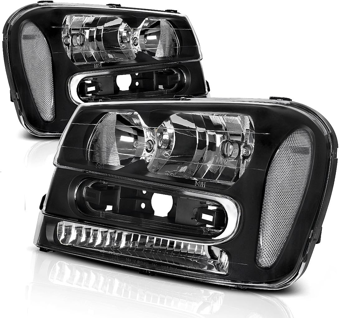 AUTOSAVER88 Headlight Assembly for 2002-2009 Trailblazer Models