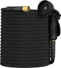 Garden Hose 100ft Non-Expandable Lightweight & Flexible - Durable
