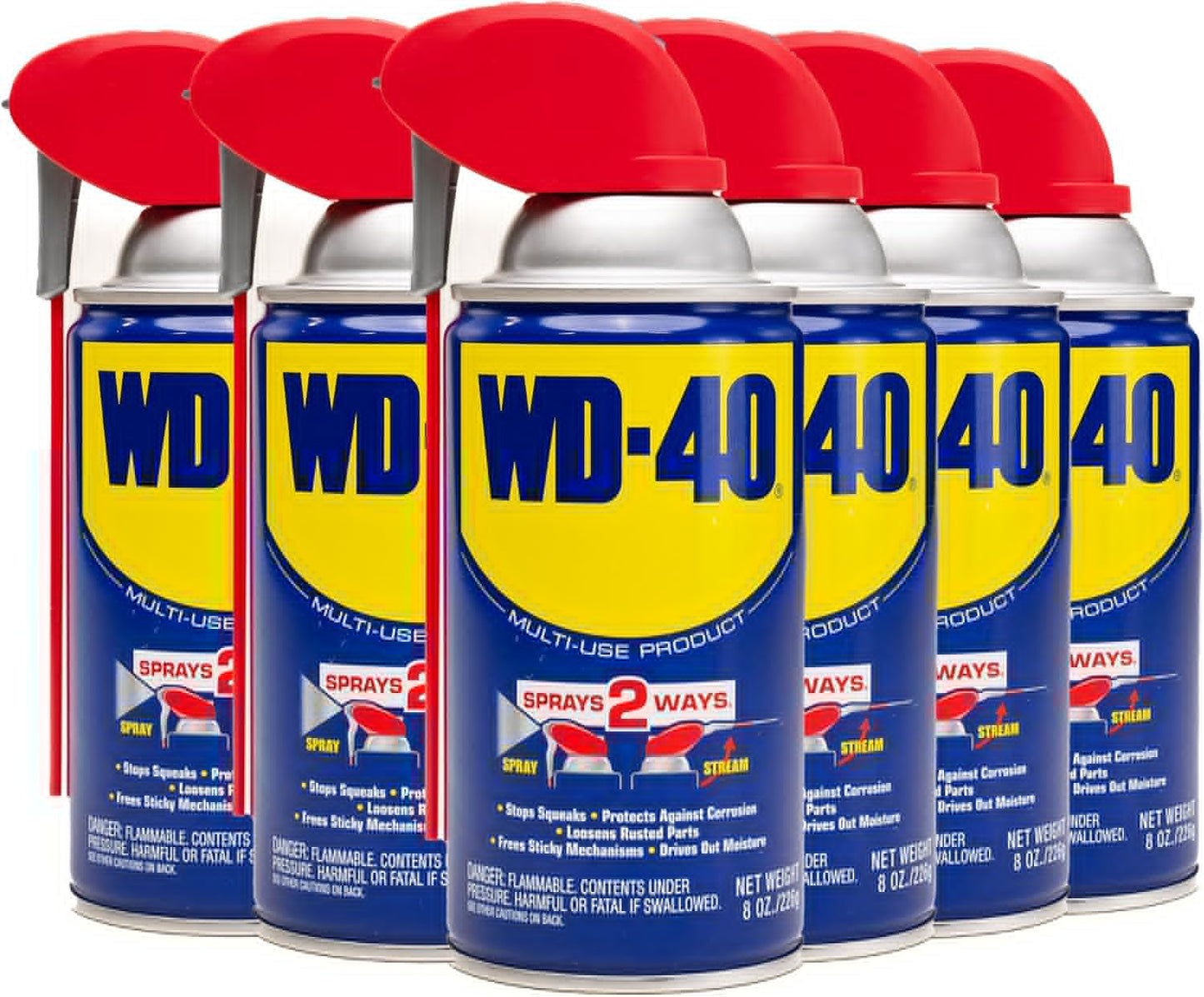 WD-40 Multi-Use Product with Smart Straw for Versatile Use