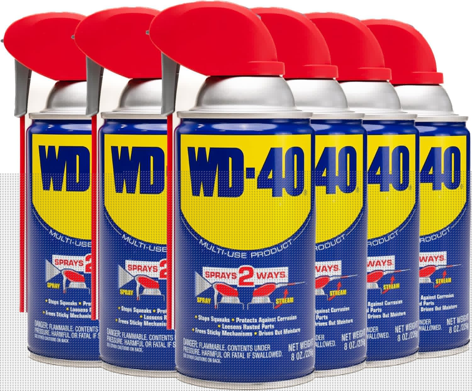 WD-40 Multi-Use Product with Smart Straw for Versatile Use