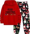 Boys Camo Outfits Letter Print Hoodie and Pants Set - Warm Everyday