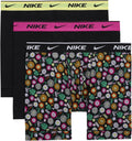 Nike Mens 3PK Dri-Fit Boxer Briefs for Men - 3 Pack Comfort