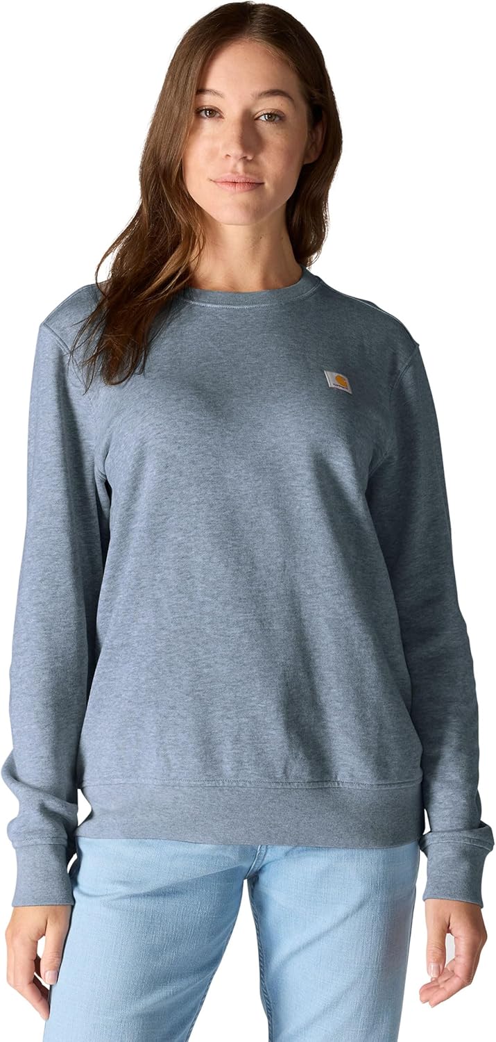 Carhartt Women's Relaxed Fit Midweight French Terry Crewneck