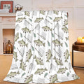 Fish Blanket Fishes Fleece Throw Blanket 40in x 50in - Super Soft Cozy