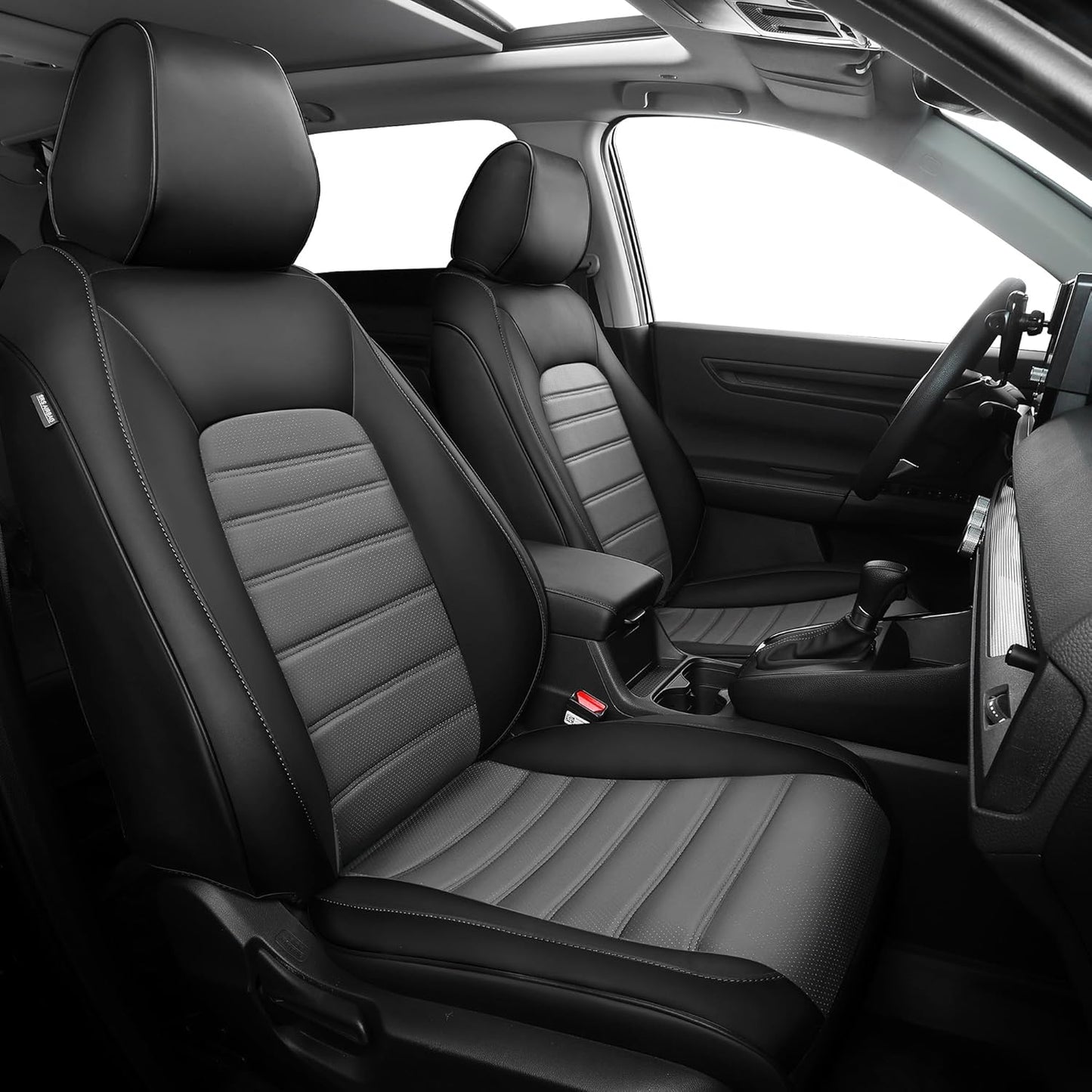 Custom Fit Honda CRV Seat Covers - Waterproof Leather Full Set