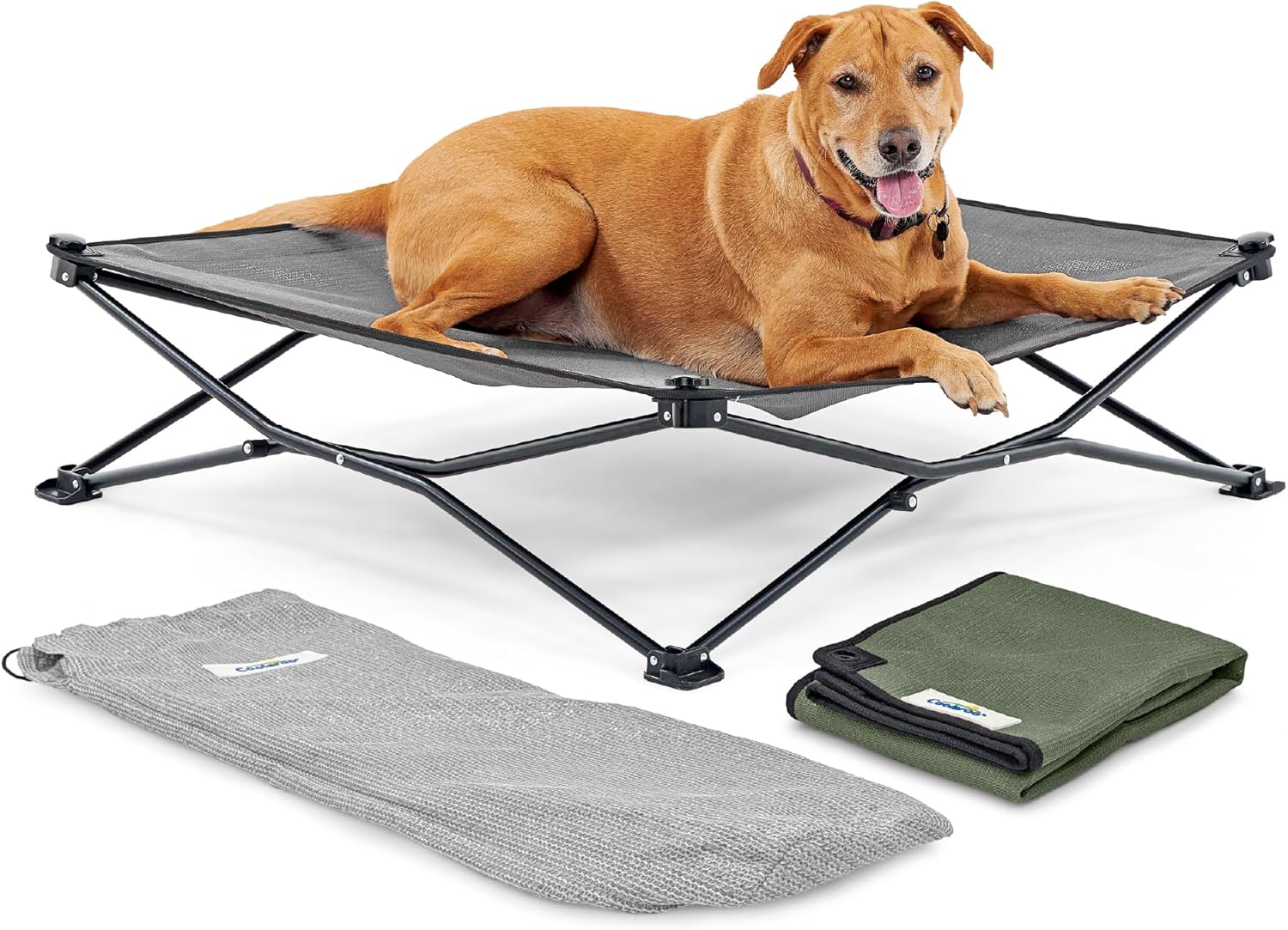 Coolaroo On-The-Go Elevated Dog Bed Kit for Large Dogs