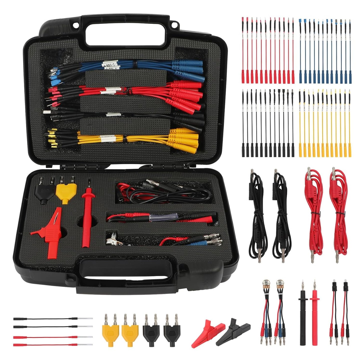 AUTOOL 68PCS Multimeter Test Leads Kit for Accurate Testing