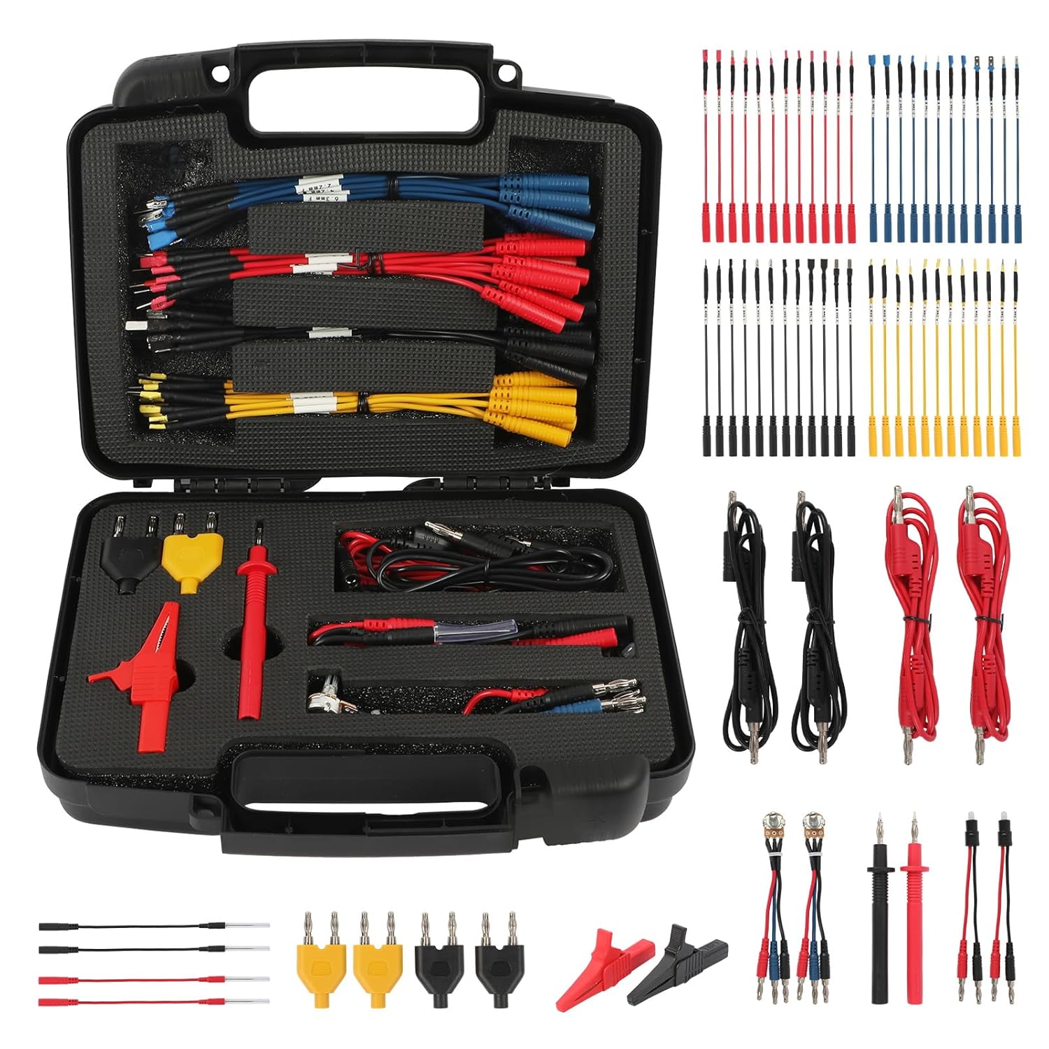 AUTOOL 68PCS Multimeter Test Leads Kit for Accurate Testing