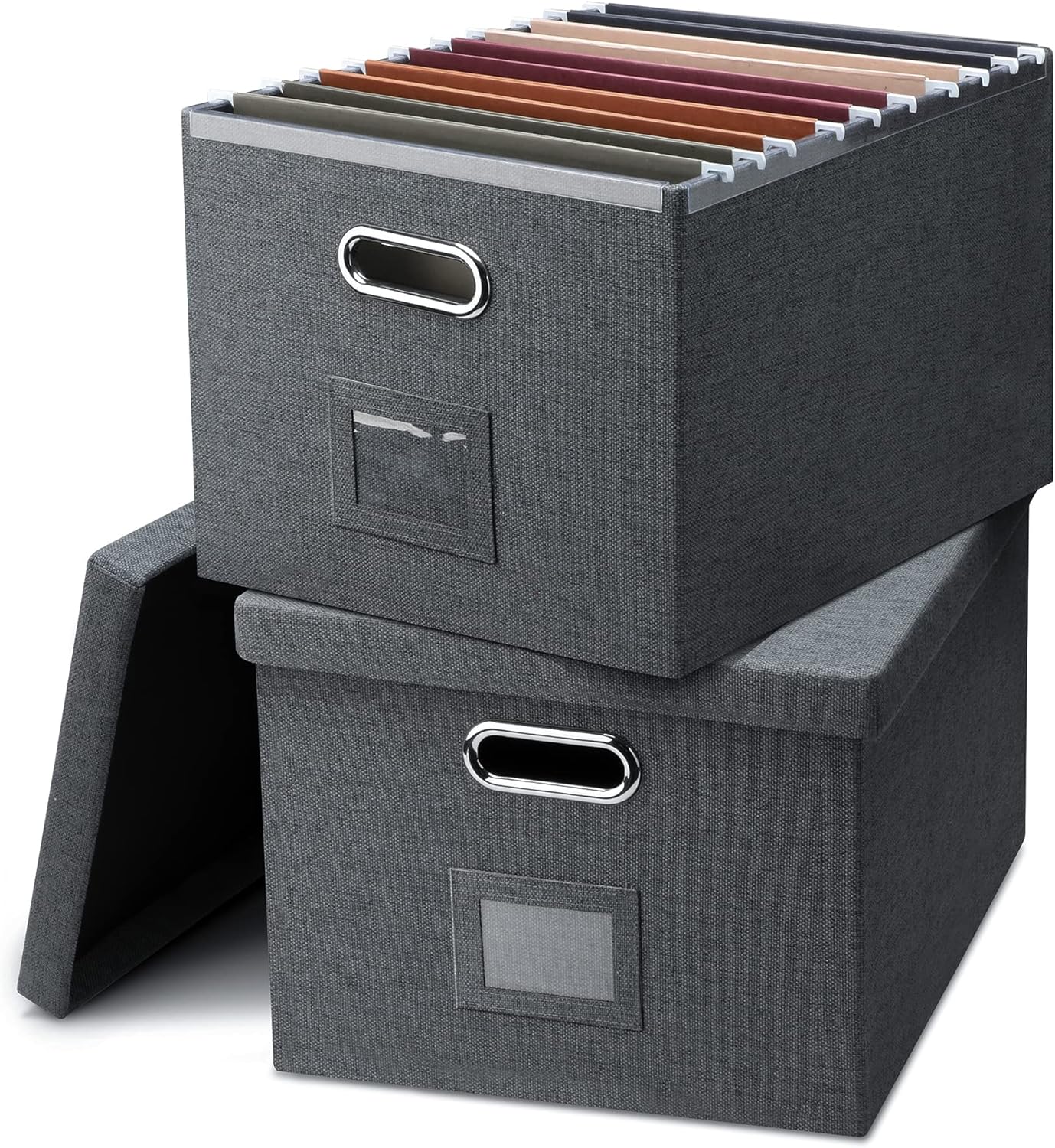 File Organizer Collapsible Storage Box for Letter Legal Size