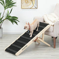 Dog Ramp for Bed and Couch - Foldable High Traction Ramp 6 Heights