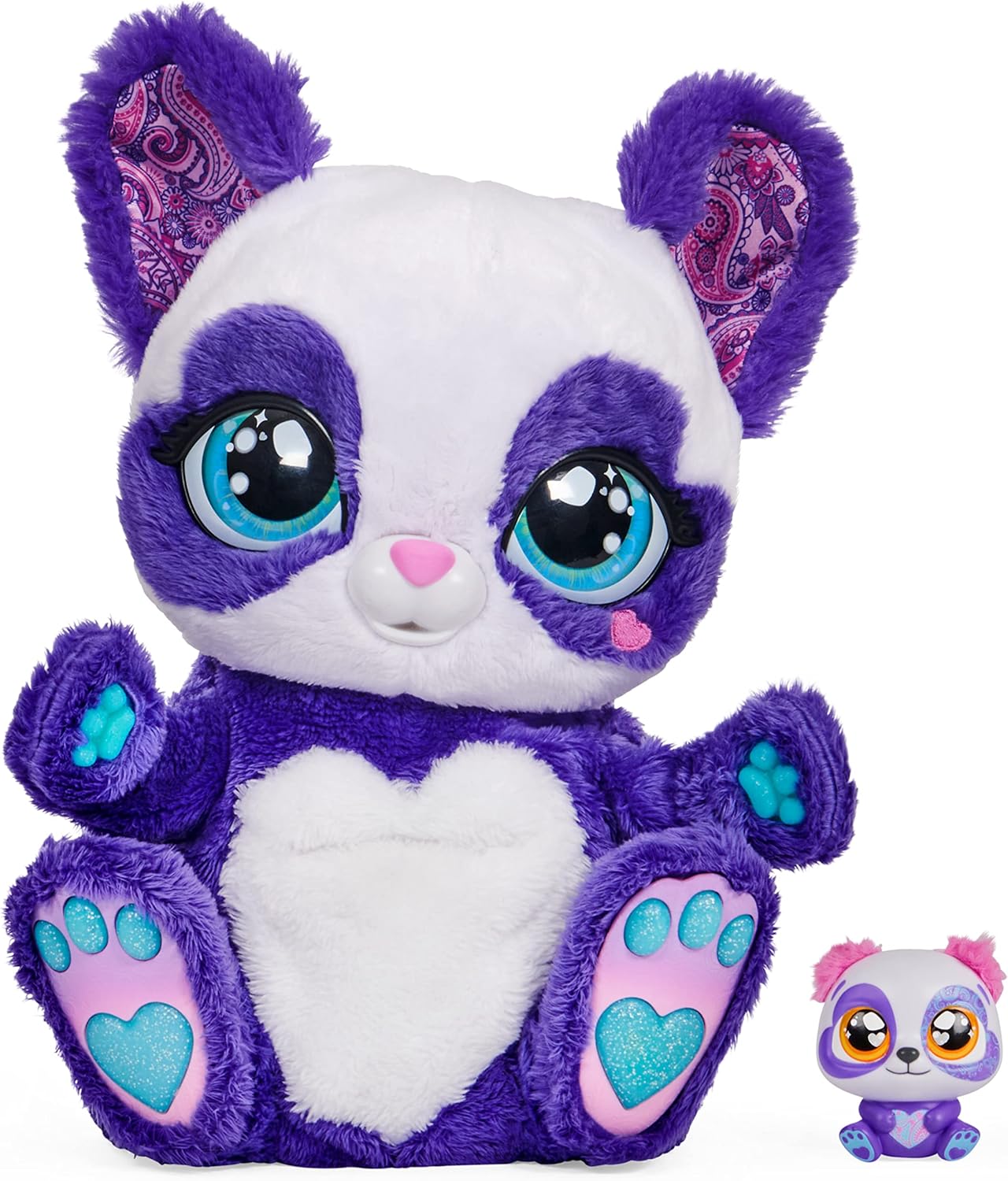Interactive Panda-Roo Plush Toy with Mystery Baby-Roo Surprise