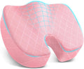 TushGuard Office/Car Seat Cushion - Memory Foam Coccyx Pain Relief