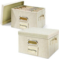 Greeting Card Organizer 2 Pack with 20 Dividers - Large Capacity