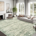 8x10 Area Rug for Living Room - Non-Slip, Washable Modern Abstract