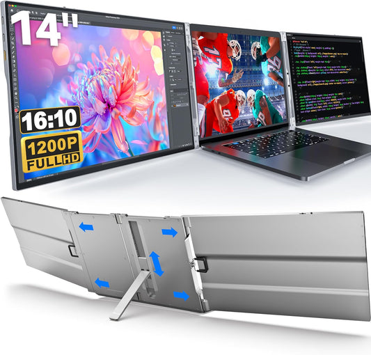 Triple Your Productivity with Oiiwak Two 14 Screen Extender