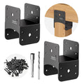 Post Anchor Connector for Wood Beams - Durable Stainless Steel