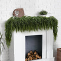 6ft Christmas Garlands for Indoor and Outdoor Holiday Decor