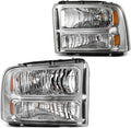 DWVO Headlights Assembly Compatible with 2005-2007 Ford Super Duty