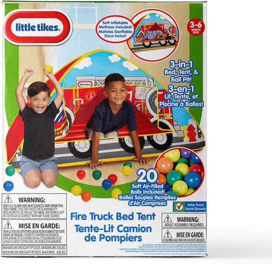 Imaginative Fire Truck Bed Tent for Little Tikes