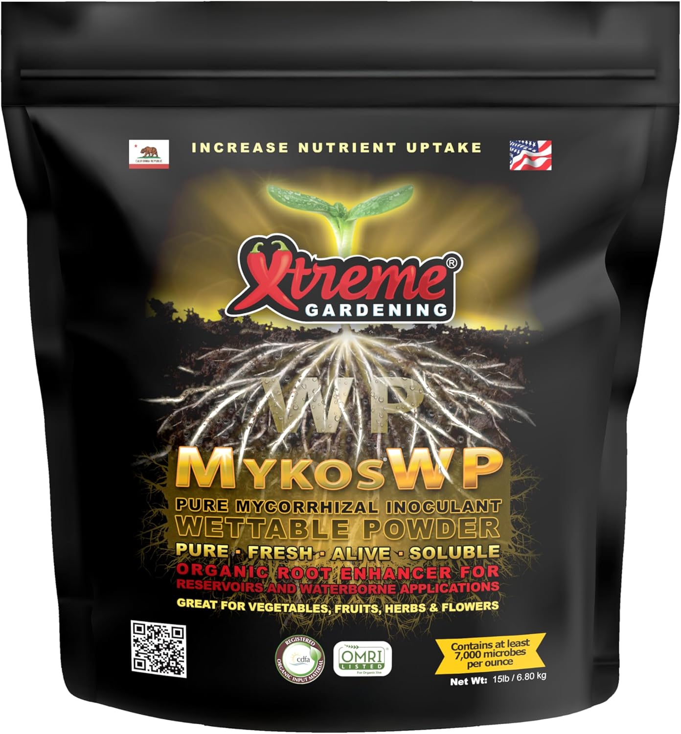 Xtreme Gardening Mykos Wettable Powder for Faster Germination