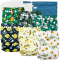 Leekalos Cloth Diapers Reusable One Size for Babies - Adjustable