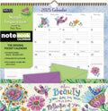 Simple Inspirations 2025 Note Nook Wall Calendar - Organized Yearly
