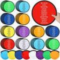 End of Year Flying Disc Fans Set 48 pcs - Colorful Motivational School