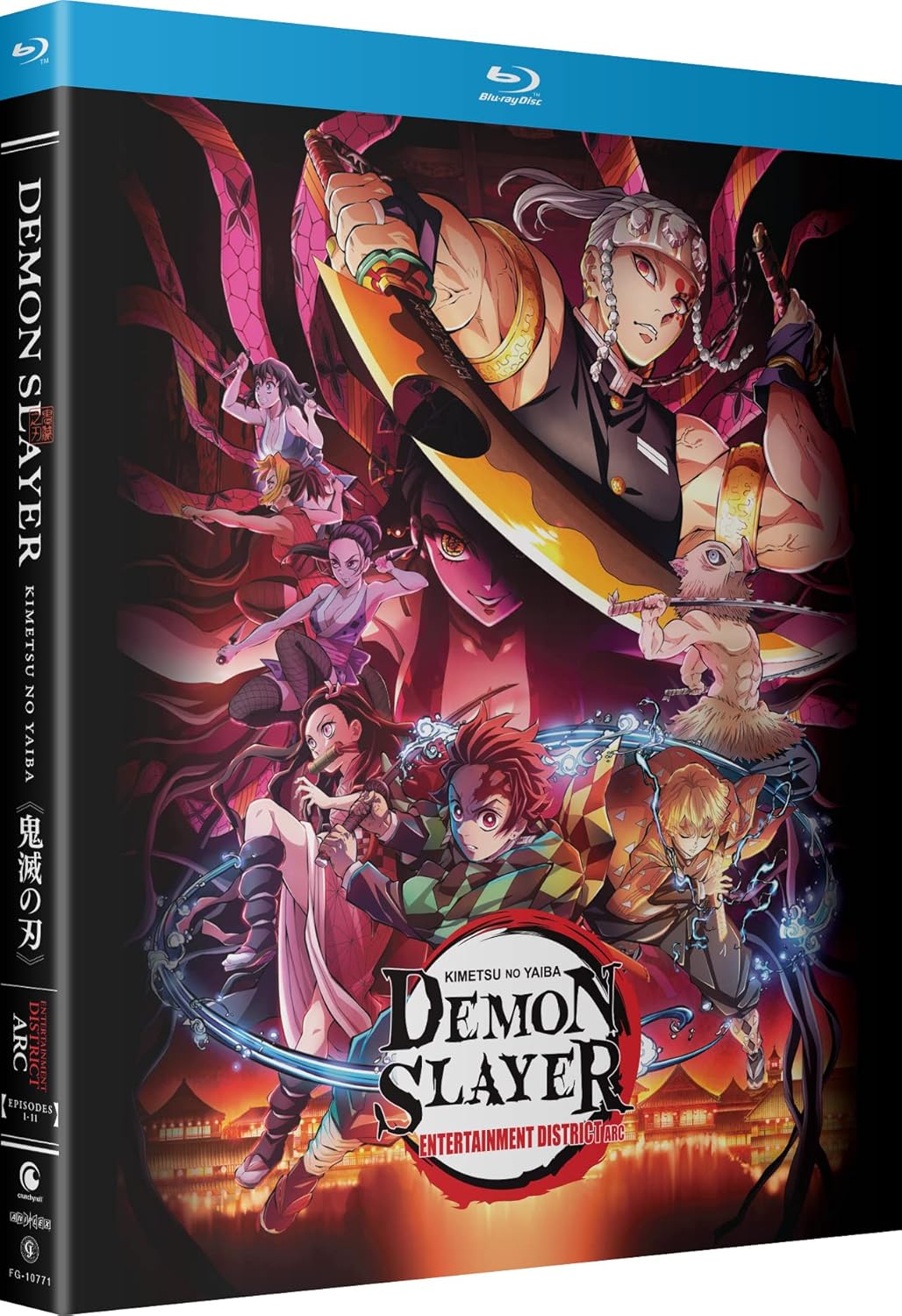 Demon Slayer: Kimetsu No Yaiba Blu-ray Entertainment District Arc