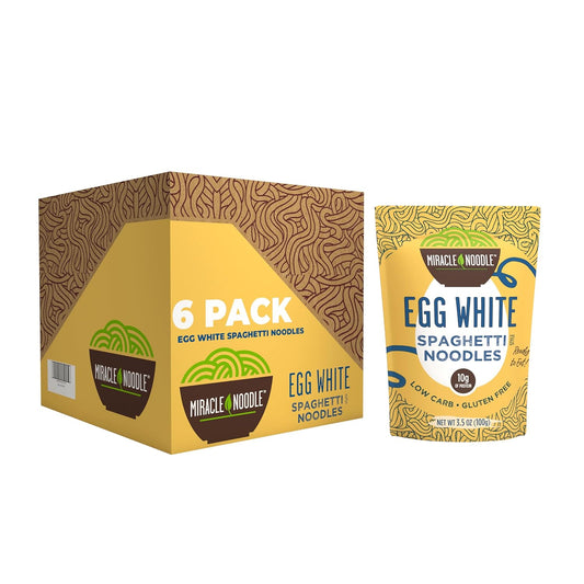 Miracle Noodle Egg White Spaghetti Pasta - High Protein & Keto