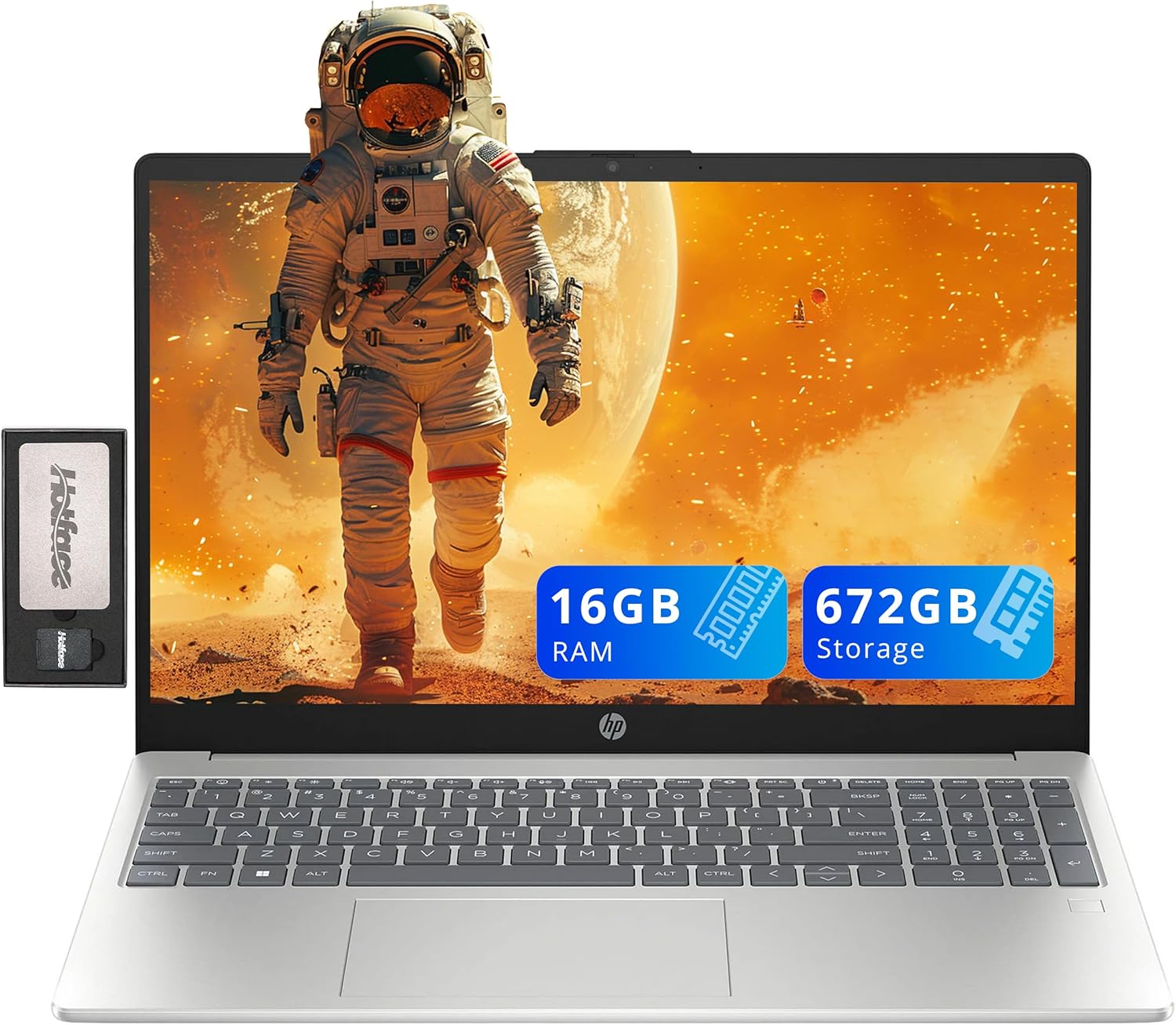 HP Pavilion 15.6 FHD Laptop with Intel i3-N305 and 16GB RAM