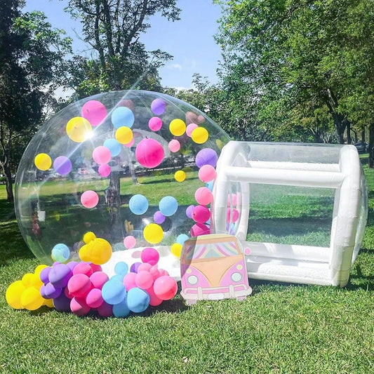 Transparent Bubble Tent with 750W Blower - Outdoor Bliss