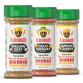 Vegan Lovers Combo Pack of 3 - Flavor God Seasonings Set