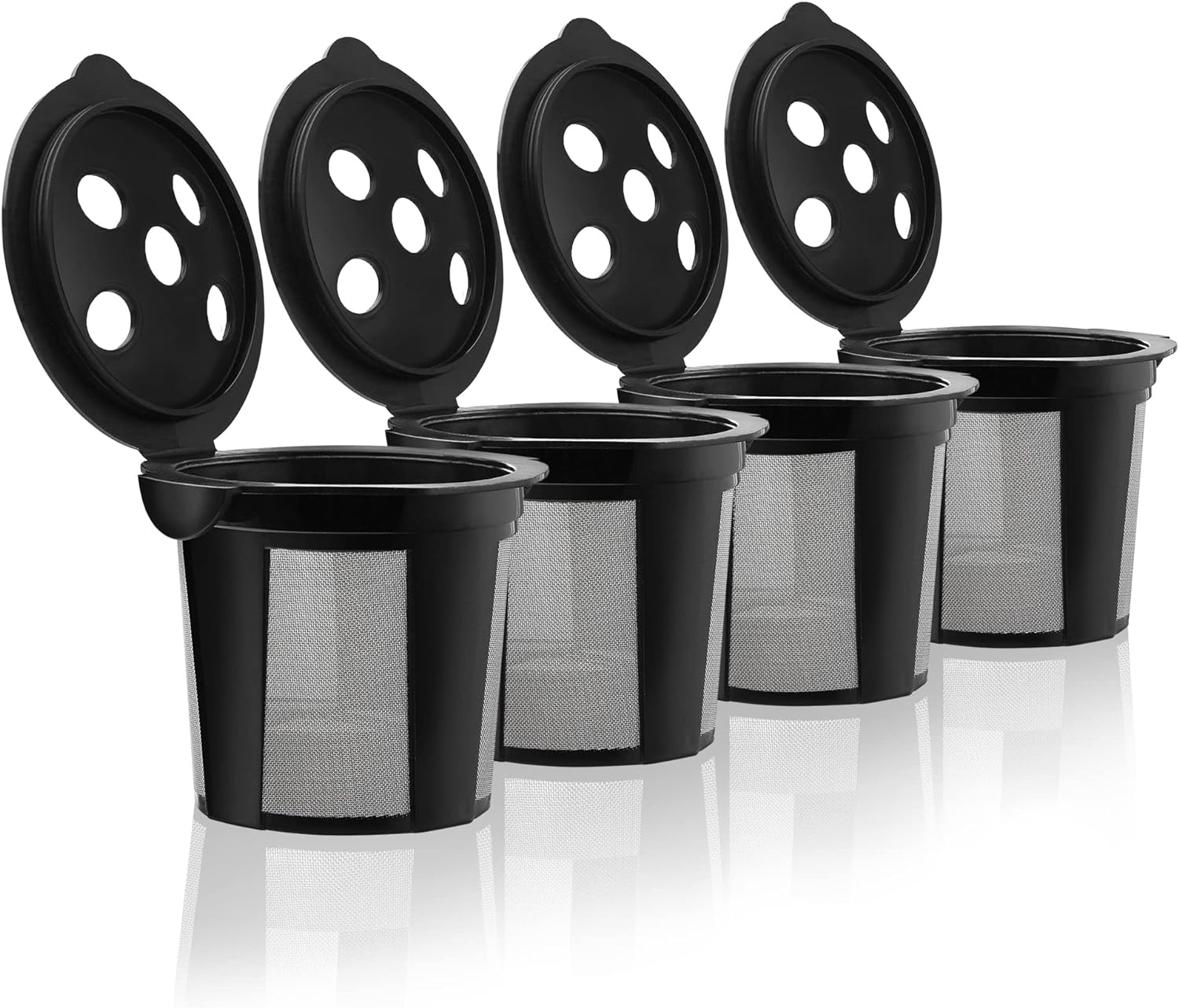 GoodCups Reusable K-Cups for Keurig - Black Filters