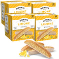 Limone Lemon-Iced Biscotti Cookies - Zesty Individually Wrapped Pack