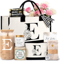 Birthday Gifts for Women Monogrammed Tote Set - Personalized Keepsake
