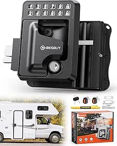 Upgraded RV Keyless Entry Door Lock for Secure Camping Access
