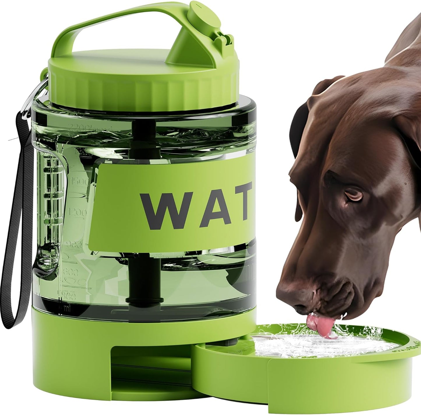 Portable Dog Water Dispenser - 77oz PETDOTT