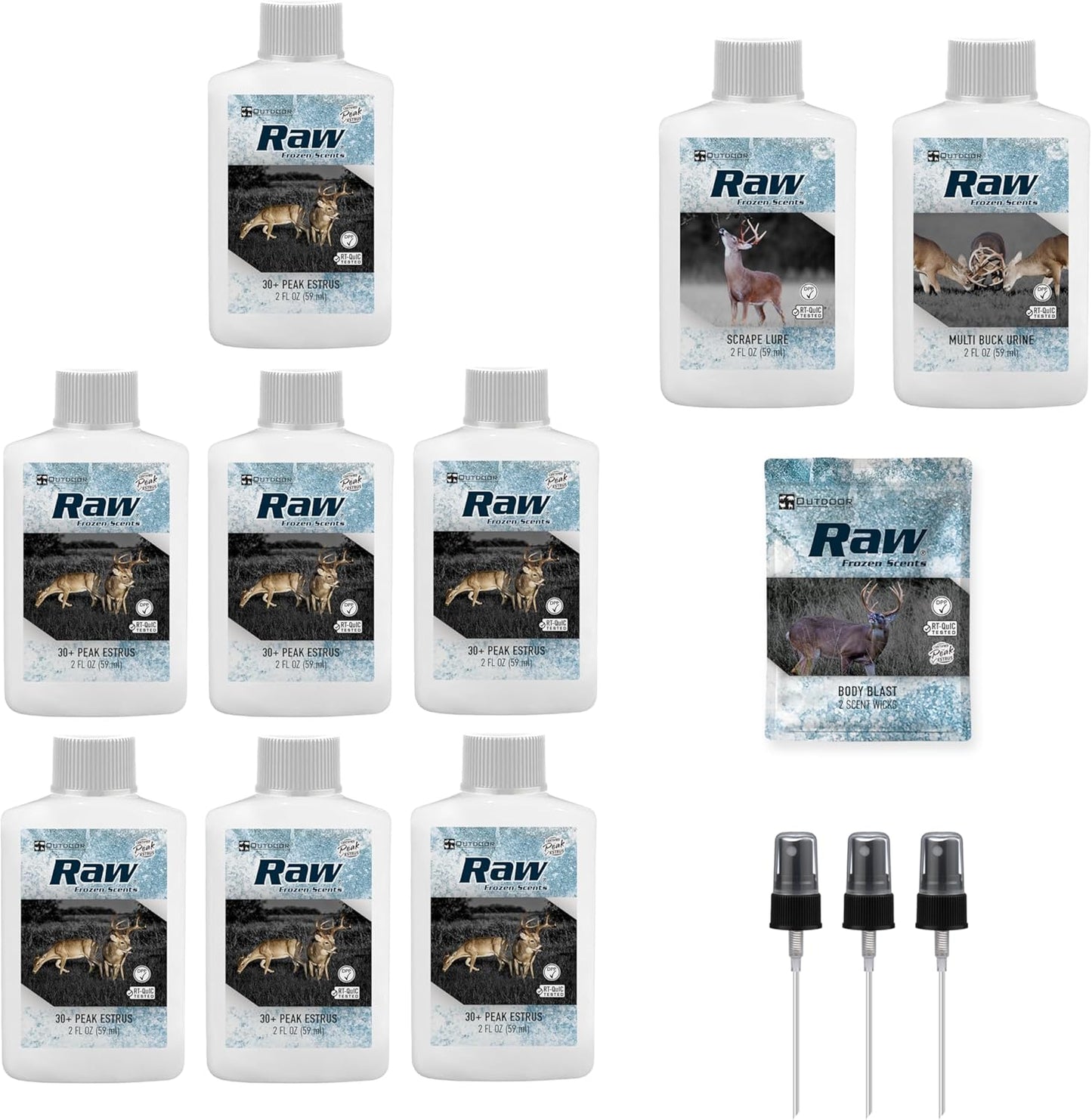 RAW Frozen Scents Rut Season Pro Package Deer Attractant Review
