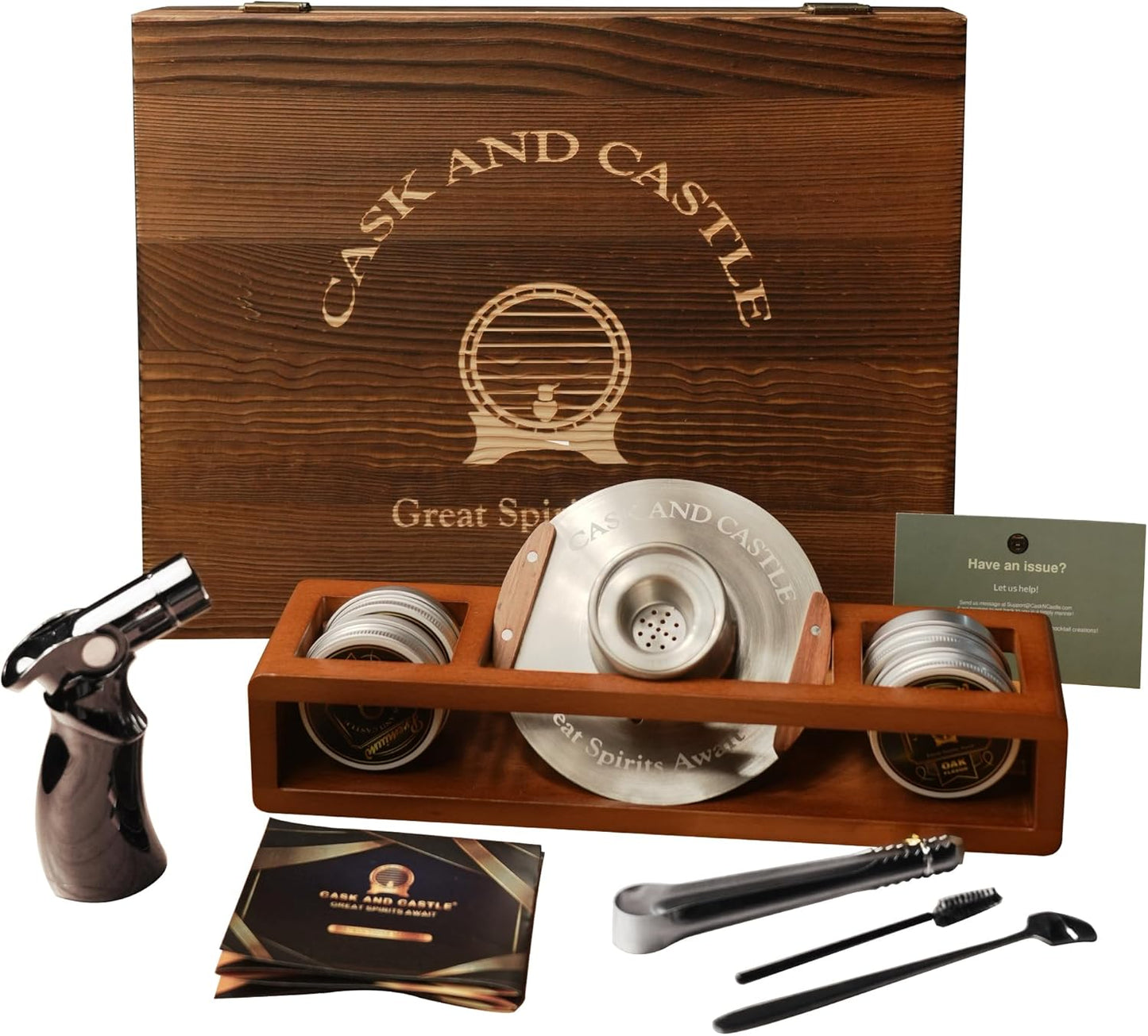 Premium Bourbon Smoker Kit - Ideal Gift for Him!